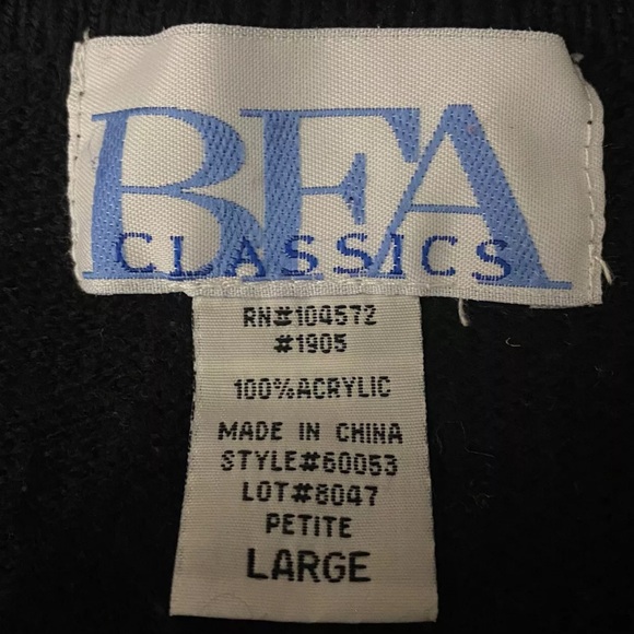 Vintage Floral Embroidered Cardigan Sweater - Picture 12 of 12